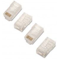 AISENS - CONECTOR RJ45 8 HILOS CAT.5E AWG24 (100 UDS)