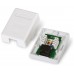 ROSETA DE SUPERFICIE RJ45 CAT.6 UTP 1 TOMA BLANCO