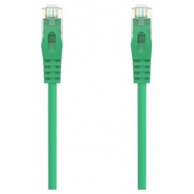 CABLE RED AISENS LATIGUILLO RJ45 LSZH CAT.6A UTP AWG24 30CM VERDE