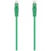 CABLE RED AISENS LATIGUILLO RJ45 LSZH CAT.6A UTP AWG24 30CM VERDE