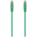 CABLE RED AISENS LATIGUILLO RJ45 LSZH CAT.6A UTP AWG24 30CM VERDE
