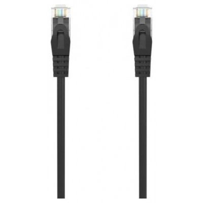 AISENS - CABLE DE RED LATIGUILLO RJ45 LSZH CAT.6A 500 MHZ UTP AWG24, NEGRO, 0.5M