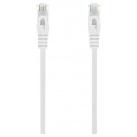 AISENS - CABLE DE RED LATIGUILLO RJ45 LSZH CAT.6A 500 MHZ UTP AWG24, BLANCO, 30CM