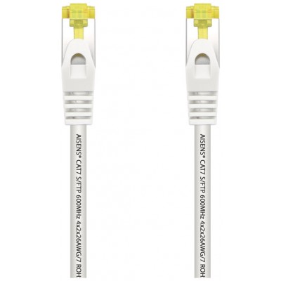 CABLE RED LATIGUILLO RJ45 LSZH CAT.7 SFTP AWG26 BLANCO