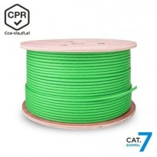 AISENS - Cable de Red RJ45 LSZH CPR Cca CAT.7 600 MHZ S/FTP AWG23, VERDE, 500M