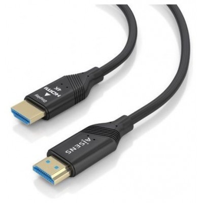 AISENS - CABLE HDMI V2.0 AOC PREMIUM ALTA VELOCIDAD / HEC 4K@60HZ 18GBPS, A/M-A/M, NEGRO, 15M