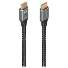 AISENS - CABLE DISPLAYPORT V2.1 16K@60HZ 80GBPS, DP/M-DP/M, NEGRO, 2.0M