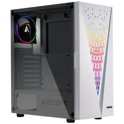 CAJA ATX ABYSM GAMING DANUBE KOLPA CRISTAL TEMPLADO