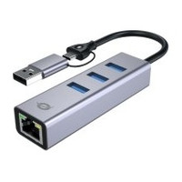 ADAPTADOR USB-C/USB-A ETHERNET RJ45 CONCEPTORNIC ADAPTADOR USB-C/USB-A ETHERNET RJ45 CONCEPTORNIC
