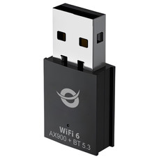 CONCEPTRONIC ABBY26B Adaptador inalambrico USB Bluetooth WiFi 6 AX900 de doble banda ABBY26B WiFi6 AX900 Dual Band Wireless USB Bluetooth Adapter