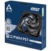 VENTILADOR 12CM ARCTIC P12 PWM PST NEGRO (Espera 4 dias)