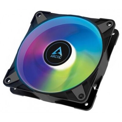 VENTILADOR 12CM ARCTIC P12 PWM PST NEGRO A-RGB (Espera 4 dias)