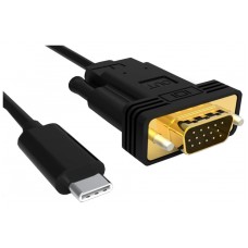 Cable USB 3.1 Tipo C a VGA Macho 32AW 1080P/60Hz (Espera 2 dias)