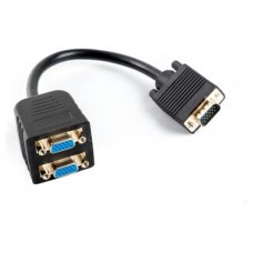 ADAPTADOR LANBERG VGA/VGA X2 20CM