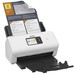 BROTHER Escaner de sobremesa ADS4550W de alta velocidad a doble cara, tarjeta de red cableada y WiFi. Velocidad 35hpm/70ppm - ADF 60 hojas - 6.000 hojas/dia - W