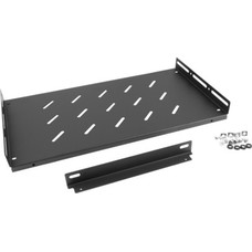 BANDEJA FIJA LANBERG 1U 483X220 MM HASTA 25 KG RACK DE 19" NEGRO BANDEJA FIJA LANBERG 1U 483X220 MM HASTA 25 KG RACK DE 19" NEGRO