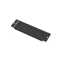 PANEL CEPILLO PASACABLES LANBERG PARA RACK 10" NEGRO PANEL CEPILLO PASACABLES LANBERG PARA RACK 10" NEGRO