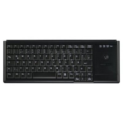 Cherry Active Key Teclado con trackball USB Negro