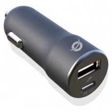 CARGADOR DE COCHE CONCEPTRONIC  ALTHEA03B USB-C + USB