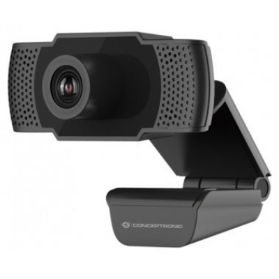 Webcam Fhd Conceptronic Amdis 1080p Usb 3.6mm 30 Fps