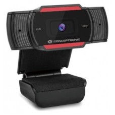 Webcam Fhd Conceptronic Amdis04 1080p Usb Foco Fijo
