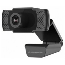 Webcam Hd Conceptronic Amdis 1080p Interpolado Usb