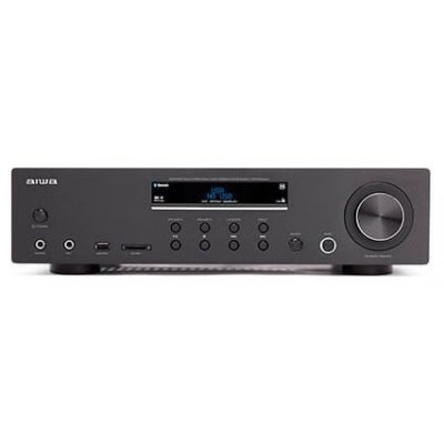 Amplificador Bluetooth Aiwa Amu-120bt Black Estereo