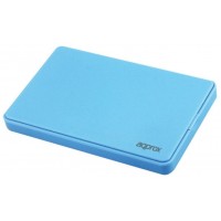 CAJA EXTERNA USB 2.5"" SATA SCREWLESS AZUL CLARO APPROX (Espera 4 dias)