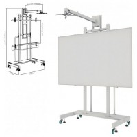 Soporte De Suelo Con Ruedas Approx Para Pantallas
