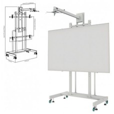 Soporte De Suelo Con Ruedas Approx Para Pantallas