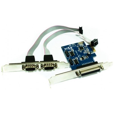 ADAPTADOR PCI-E 2 P. SERIE+1 PARALELO APPROX (Espera 4 dias)