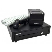 Kit Tpv Approx Cajon Appcash01 Negro + Scan Appls02as
