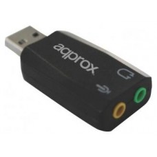 Tarjeta De Sonido Usb 5.1 Approx Usb 5.1 Appusb51sf