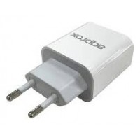 CARGADOR USB DE VIAJE/PARED 3.0 + CABLE TYPE-C 18W BLANCO APPROX (Espera 4 dias)
