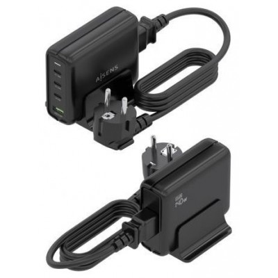 CARGADOR AISENS ASCH-140W4P056-BK