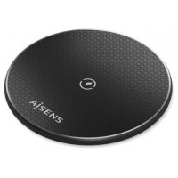 AISENS - CARGADOR INALAMBRICO USB-C 15W PARA MOVIL, NEGRO