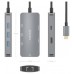 DOCK AISENS USB-C 6 EN 1 USB-C A HDMI-RJ45-3USBA-USBC