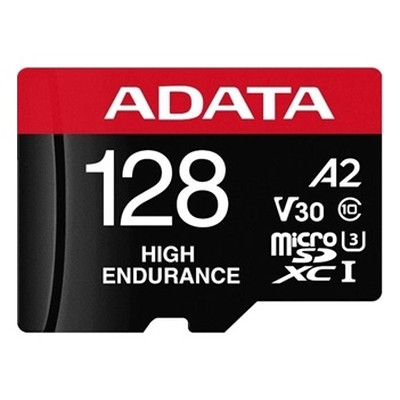 ADATA High Endurance microSDXC UHS-I 128GB V30 A2 ADATA High Endurance microSDXC UHS-I 128GB V30 A2
