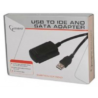 CABLE ADAPTADOR GEMBIRD USB 2.0 A SATA Ó IDE 2,5" Y 3,5"