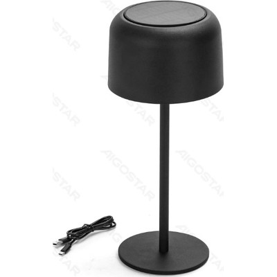 LAMPARA DE ESCRITORIO CON ENERGIA SOLAR 3000K NEGRO AIGOSTAR (Espera 4 dias) LAMPARA DE ESCRITORIO CON ENERGIA SOLAR 3000K NEGRO AIGOSTAR (Espera 4 dias)