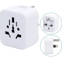 ADAPTADOR DE VIAJE UNIVERSAL A TIPO BRITANICO BLANCO AIGOSTAR (Espera 4 dias) ADAPTADOR DE VIAJE UNIVERSAL A TIPO BRITANICO BLANCO AIGOSTAR (Espera 4 dias)