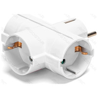 ENCHUFE DE CONVERSION ALEMAN 1 A 3 16A VERTICAL BLANCO AIGOSTAR (Espera 4 dias) ENCHUFE DE CONVERSION ALEMAN 1 A 3 16A VERTICAL BLANCO AIGOSTAR (Espera 4 dias)