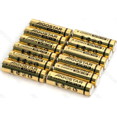 PILA DE CARBONO-ZINC R6P (AA) 1.5V 12 UDS AIGOSTAR (Espera 4 dias) PILA DE CARBONO-ZINC R6P (AA) 1.5V 12 UDS AIGOSTAR (Espera 4 dias)