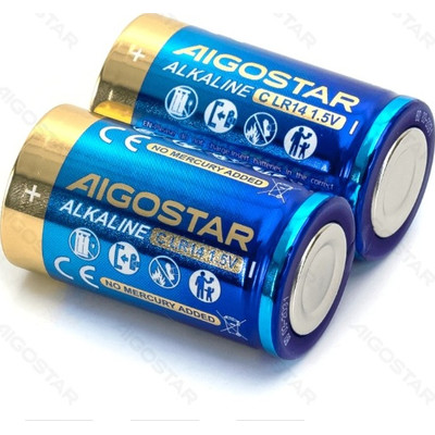 PILA ALCALINA LR14 (C) 1.5V 2 UDS AIGOSTAR (Espera 4 dias) PILA ALCALINA LR14 (C) 1.5V 2 UDS AIGOSTAR (Espera 4 dias)