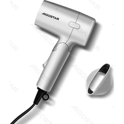 SECADOR DE PELO PLEGABLE DE VIAJE 1200W PLATA AIGOSTAR (Espera 4 dias) SECADOR DE PELO PLEGABLE DE VIAJE 1200W PLATA AIGOSTAR (Espera 4 dias)