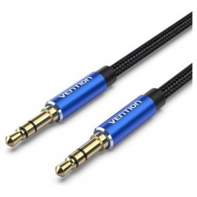 CABLE AUDIO ESTEREO JACK 3.5/M JACK 3.5/M 1 M AZUL VENTION (Espera 4 dias)