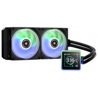 REFRIGERACION LIQUIDA KUZY AIO LCD 240 A-RGB BLACK BITFENIX (Espera 4 dias)