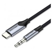 CONVERSOR USB-C/M A JACK 3.5/M 1 M GRIS VENTION (Espera 4 dias)