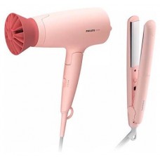 Secador De Pelo + Plancha De Pelo Philips Bhp398/00