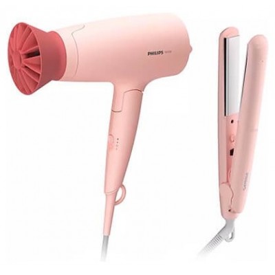 Secador De Pelo + Plancha De Pelo Philips Bhp398/00